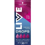 Schwarzkopf Live Drops barvicí kapky na vlasy Růžový květ 30 ml – Zboží Mobilmania
