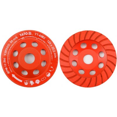 Yato Kotouč diamantový 125 x 22,2 mm YT-6032 – Zbozi.Blesk.cz