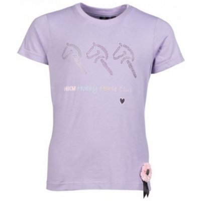 HKM Hobby Horsing dětské triko sv. fialové – Zboží Mobilmania