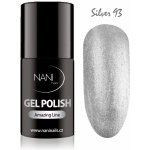 NANI Gel lak Amazing line Silver 5 ml – Zboží Dáma