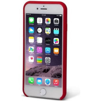 Pouzdro iWant Silicone ochranné Apple iPhone 8 červené
