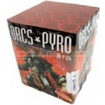Kompakt ohňostroj 16 ran / 30 mm Orcs Pyro – Zboží Dáma