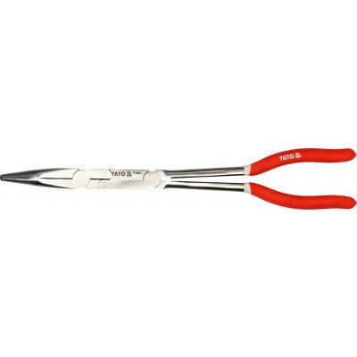 Kleště YATO prodloužené 330mm, půlkulaté zahnuté 45° – Zboží Dáma