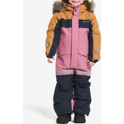Didriksons Bjarven Cover 4 dětská kombinéza heather pink – Zboží Dáma