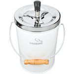 KRCZ Cigaretový popelník kovový otočný Bigger Smoke bílý – Zboží Dáma