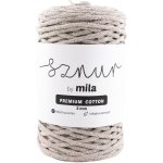 MILA Bavlněná šňůra PREMIUM COTTON 3mm/100m - LNĚNÁ/PC10 – Hledejceny.cz