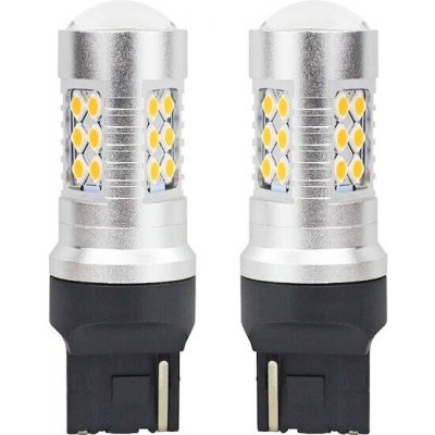 LED CANBUS 3030 24SMD T20 7440 WY21W Oranžová 12V/24V, AMiO 02393 – Hledejceny.cz