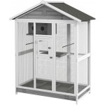 PAWHUT D10-070V03GY Voliéra 112 x 68 x 154 cm – Hledejceny.cz