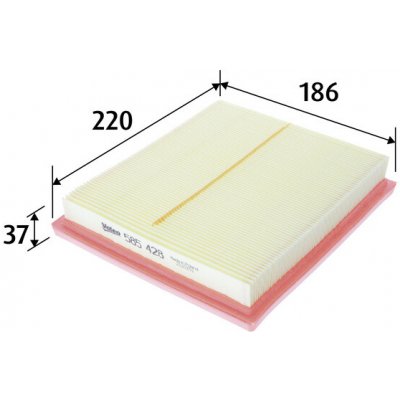 VALEO Vzduchový filtr 585428 – Hledejceny.cz