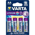 Varta Lithium AA 4ks VARTA-6106/4B – Zboží Mobilmania