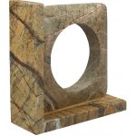 Satpura Dutchbone Mramorové zarážky na knihy - set 2 ks, hnědé – Zboží Dáma Satpura Dutchbone Mramorové zarážky na knihy - set 2 ks, hnědé – Zboží Dáma