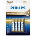 Philips Ultra Alkaline AAA 4ks LR03E4B/10 – Zboží Mobilmania