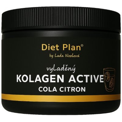 Diet Plan Kolagen Active cola citron 200 g – Hledejceny.cz