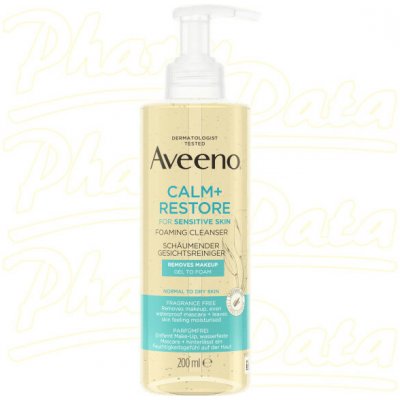 Aveeno Calm+Restore čistící pleťový gel 200 ml – Zbozi.Blesk.cz