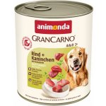 Animonda GranCarno Adult Beef a králík s bylinkami 800 g – Hledejceny.cz
