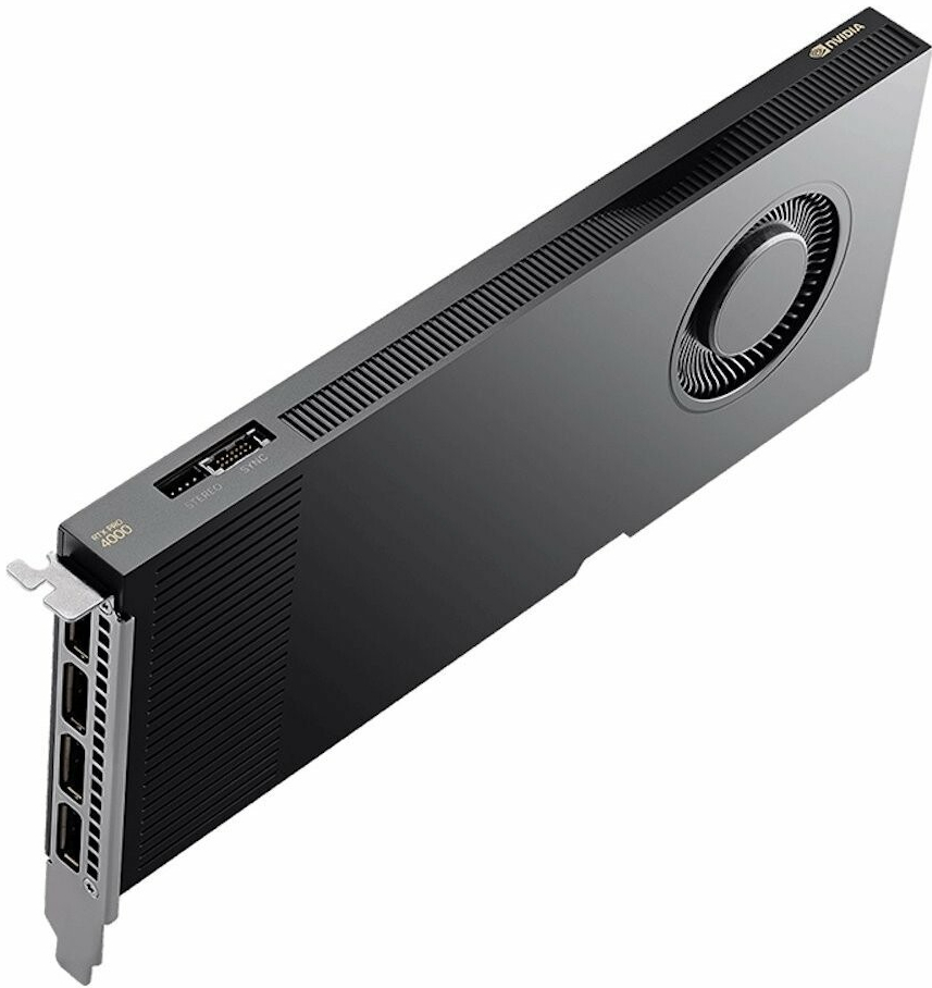 PNY RTX PRO 4000 Blackwell 24GB GDDR7 VCNRTXPRO4000-PB