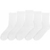Darré dámské ponožky vysoké ze 100% bavlny bílé