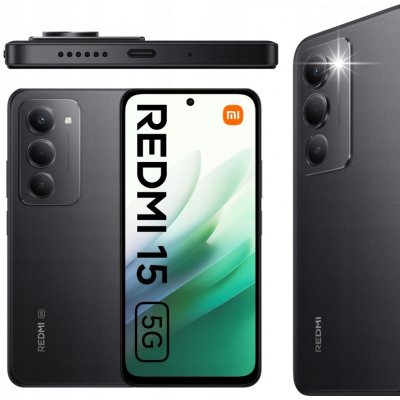 Xiaomi Redmi 15 8GB/256GB Midnight Black – Zboží Živě