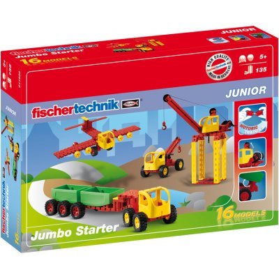 Fischer technik 511930 Junior Jumbo starter Startovací sada pro mladé inženýry 135 dílů