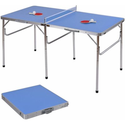 Enjoyshopping Faltbarer Tischtennisplatten Tischtennis Platte Ping-Pong Tisch Indoor outdoor