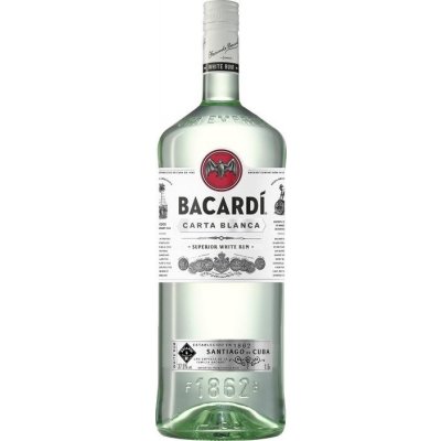 Bacardi Carta Blanca 37,5% 1,5 l (holá láhev) – Zbozi.Blesk.cz