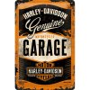 Obraz Nostalgic Art Plechová cedule Harley-Davidson Garage 40 x 30 cm