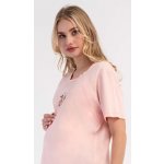 Dámská noční košile mateřská Forever with you světle lososová – Sleviste.cz