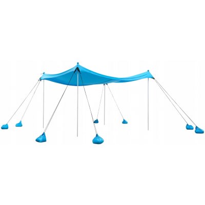 VEVOR Plážový Stan s ochranou proti slunci Modrý – Hledejceny.cz