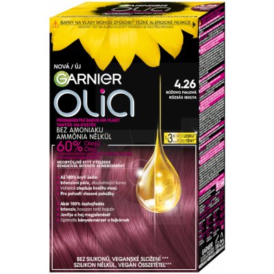 Garnier Olia barva na vlasy 4.26 Růžovo fialová