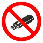 Zákaz používání přenosných nahrávacích zařízení, samolepka 92 x 92 x 0,1 mm – Sleviste.cz