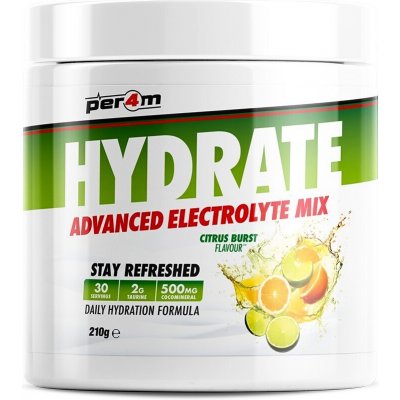 Per4m Hydrate Electrolyte Mix 210 g – Zboží Dáma