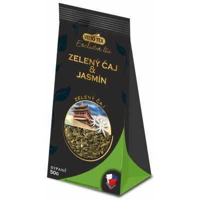 Vitto Tea Exclusive Tea Zelený čaj & jasmín sypaný 50 g