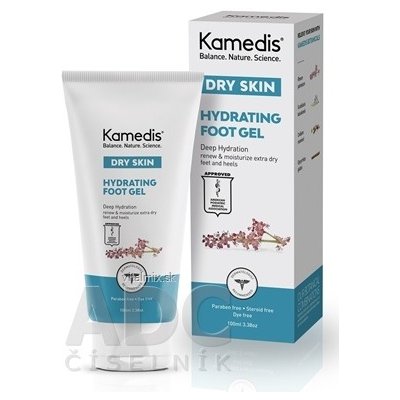Kameda Dry Skin Hydrating Foot Gel hydratační gel na nohy 100 ml