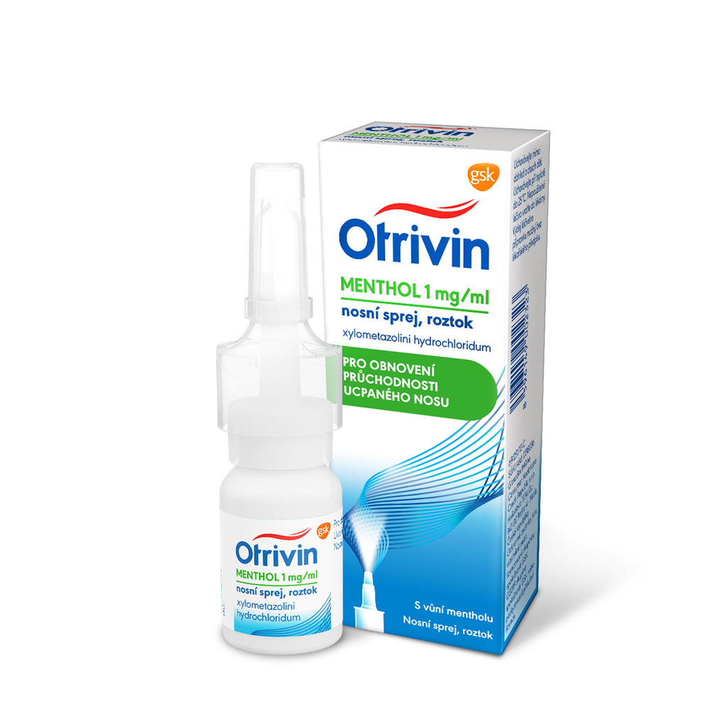 OTRIVIN MENTHOL NAS 1MG/ML NAS SPR SOL 1X10ML od 99 Kč - Heureka.cz