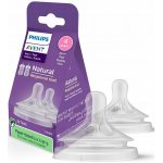 Philips Avent savička Natural Response 4 střední průtok 2 ks transparentní – Zboží Dáma