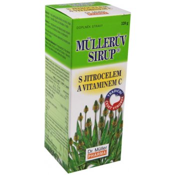 Müllerův sirup s jitrocelem a vitaminem C 320 g