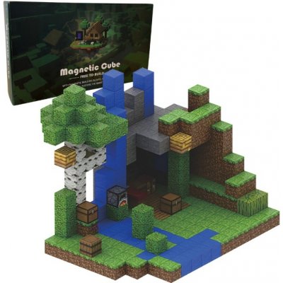 iMex Toys Magnetická stavebnice 300 ks minecraft – Zboží Živě