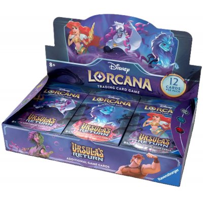 Disney Lorcana TCG Ursula's Return Booster Box – Sleviste.cz