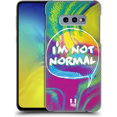 Pouzdro Head Case Samsung Galaxy S10e HOLOGRAF I'M NOT NORMAL