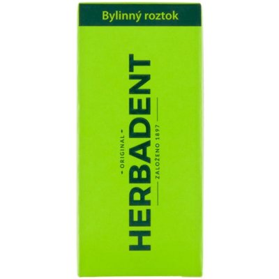 Herbadent Herbadent Original Bylinný roztok 25 ml – Sleviste.cz