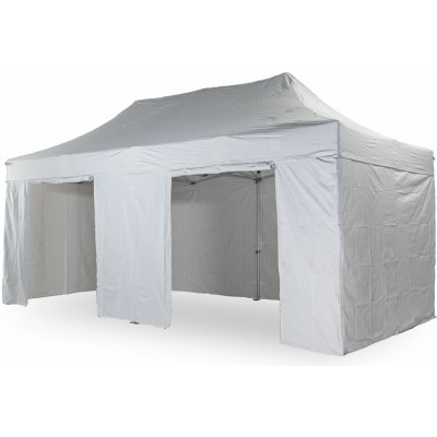 TENTino opláštění na 4x8 m BIG HEXAGON EXTRA HIGH ROOF 1A - BÍLÁ – Zbozi.Blesk.cz