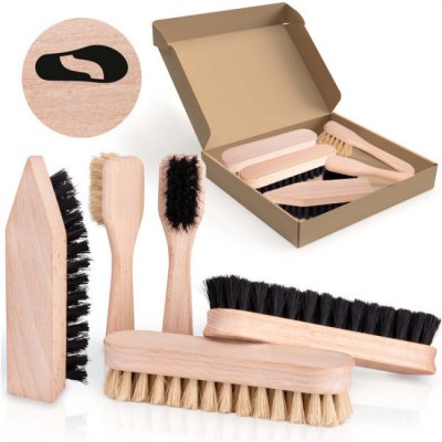 Sada kartáčů na péči o koženou obuv 5v1, ShoeClinic – Zboží Dáma