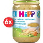 HiPP Bio Vývar s nudlemi a krůtím masem 6 x 190 g – Zboží Dáma