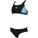 Arena Thrice Two Pieces Junior Black/Martinica/White – Zboží Dáma