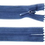 Spirálový zip no.3 skrytý nerozepínací 20cm - více barev color: 625 klasik tmavě modrá – Hledejceny.cz