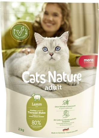 Mera Cats Nature Adult Lamm 2 kg