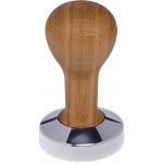 Buna Café Tamper dub olej, nerez lesk, plochý 57 mm – Sleviste.cz