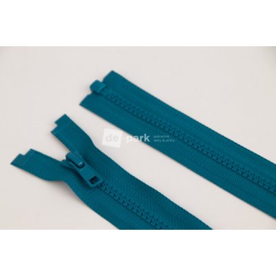 de-park Zip YKK - 60cm - dělitelný - petrolejová - 568 – Hledejceny.cz