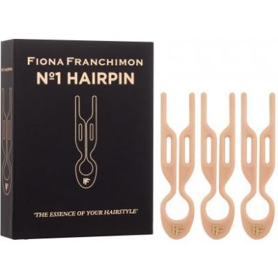 Fiona Franchimon Nº1 Hairpin spona do vlasů 3 ks odtstín Satin Sand pro ženy – Zboží Dáma