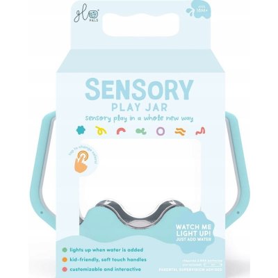 Glo Pals Senzorická dóza k naplnění vodou azurová frosty fun – Zboží Dáma